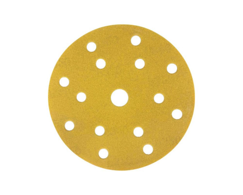 Шлифлист d150 мм 15 отверстий P320 (оксид алюминия на бумаге) Гамматест M3-255D150P320 — с доставкой и гарантией качества