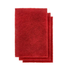 Нетканый абразив P360 (тип зерна - оксид алюминия/карбид кремния) толщина 5~6 мм (Размер 152х229 мм) Гамматест MMT360