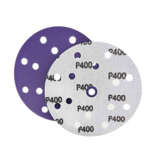 Шлифлист d150 мм 15 отверстий P400