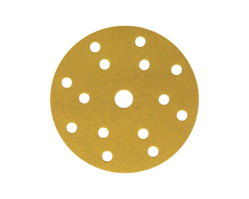 Шлифлист d150 мм 15 отверстий P80 (оксид алюминия на бумаге) Гамматест M3-255D150P80 — купить с доставкой и гарантией качества