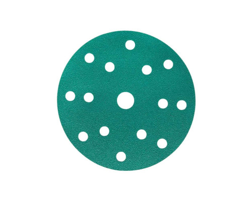 Шлифлист d150 мм 15 отверстий P80 (цирконий на пленке) Гамматест SL312GP80 — с доставкой и гарантией качества