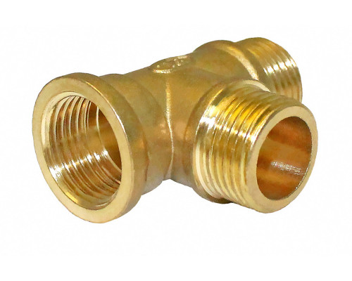 Тройник 1/2" НР х НР х ВР Гамматест — купить с доставкой и гарантией качества Тройник 1/2" НР х НР х ВР Гамматест — купить с доставкой и гарантией качества