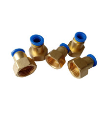 Фитинг зажимной 6 мм, 1/4" ВР Гамматест YPCF06-02