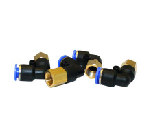 Фитинг угловой 6 мм, 1/4'' ВР GTA YPLF06-02