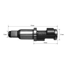Вал для пневмогайковерта 1/2" Гамматест GT7B004