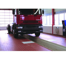 Стенд контроля состояния подвески и рулевого управления для грузовых автомобилей с нагрузкой на ось до 20 т LMS 20